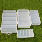 Clear Plastic Lure Box, Multi-Compartment Tackle Storage – product photo
