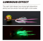 Slow Pitch Jig, Glow, 60–200 g (2.1–7.1 oz) – product photo