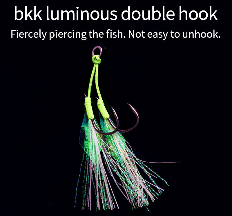 Metal Jig, 80 & 100 g (2.8 & 3.5 oz), Bare or Rigged – product photo