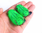 Weedless Frog Lure, Double Hook, 4.2 & 5.5 cm (8 g / 12 g) – product photo