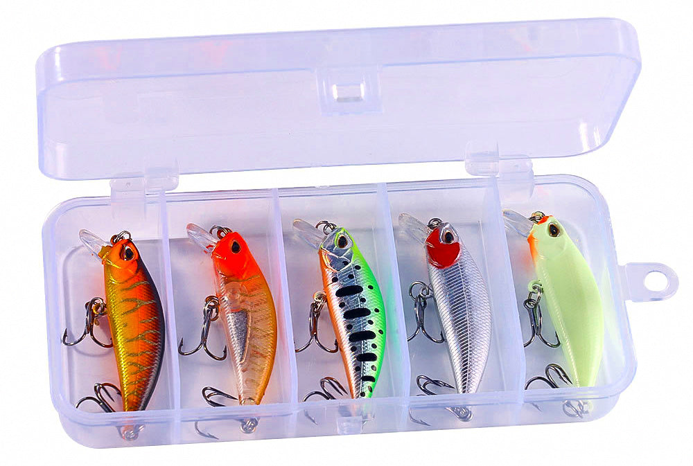 Sinking Minnow Lure, 5.8 cm, 5.4 g (0.19 oz), #10 Hook – product photo