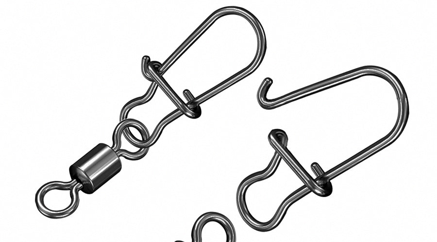 Figure-8 Snap Swivel Connectors, 20-Pack, Sizes 2#–12# – product photo