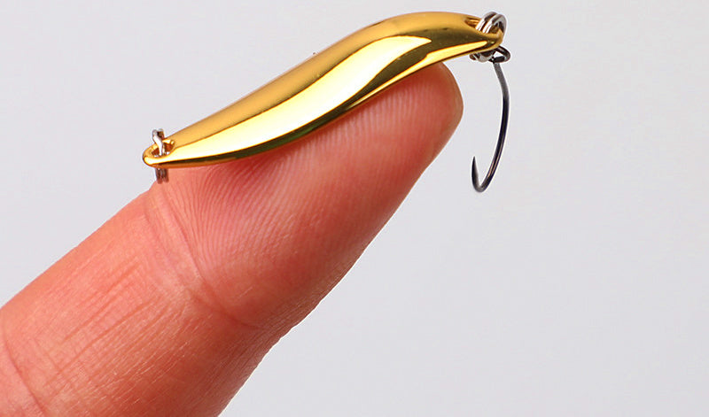 Brass Willow Leaf Spoon Lure, 2.5-3.5 g (0.09-0.12 oz) – product photo