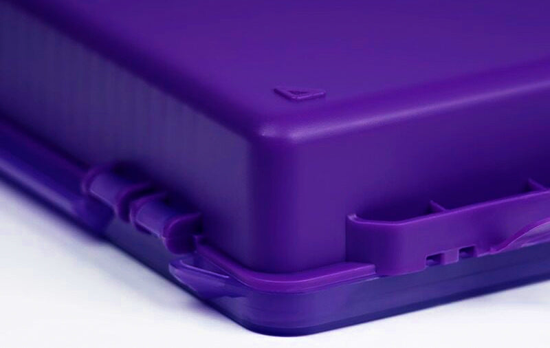 Double-Sided Plastic Tackle Box for Hooks and Lures – product photo