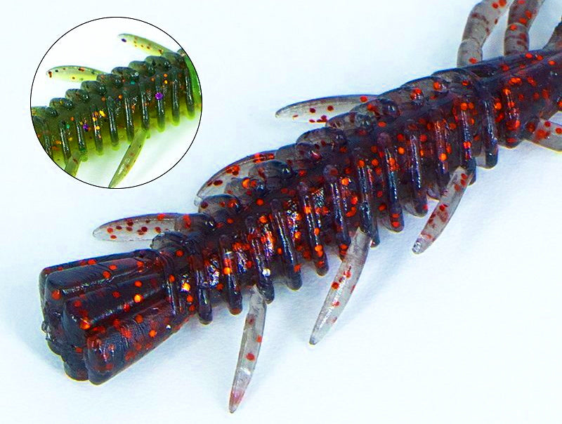 Soft Plastic Shrimp Lure, 5-7 cm (2-2.8 in), 10-30 Pack – product photo
