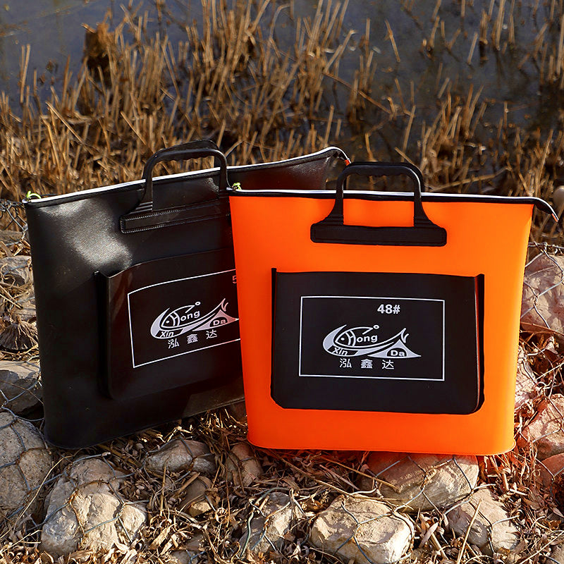 Thick EVA Waterproof Fish Bag, Foldable Catch Bag – product photo