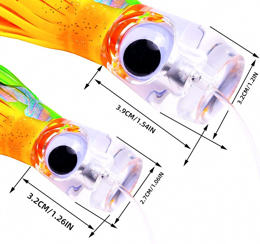 Trolling Octopus Skirt Lure, 67 g & 96 g (2.4 & 3.4 oz) – product photo