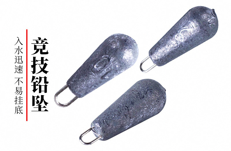 Teardrop Sinker with Eyelet, 0.14–1.76 oz (4–50 g) – product photo
