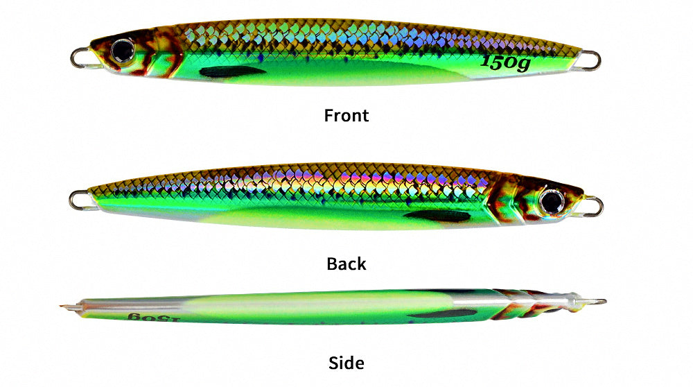 Glow Slow Pitch Jig, 60–150 g (2.1–5.3 oz) – product photo