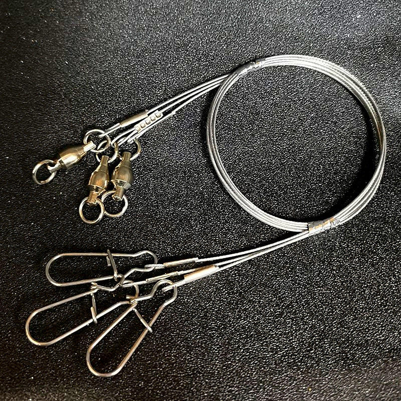 Stainless Steel Wire Leader, 60 cm (23.6 in), 0.6–1.2 mm