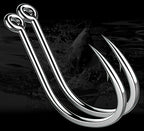 Iseni Tubed Eyed Hooks, Black Barbed, 50-Pack – product photo