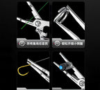 Stainless Steel Long Nose Fishing Pliers, Hook Remover – product photo