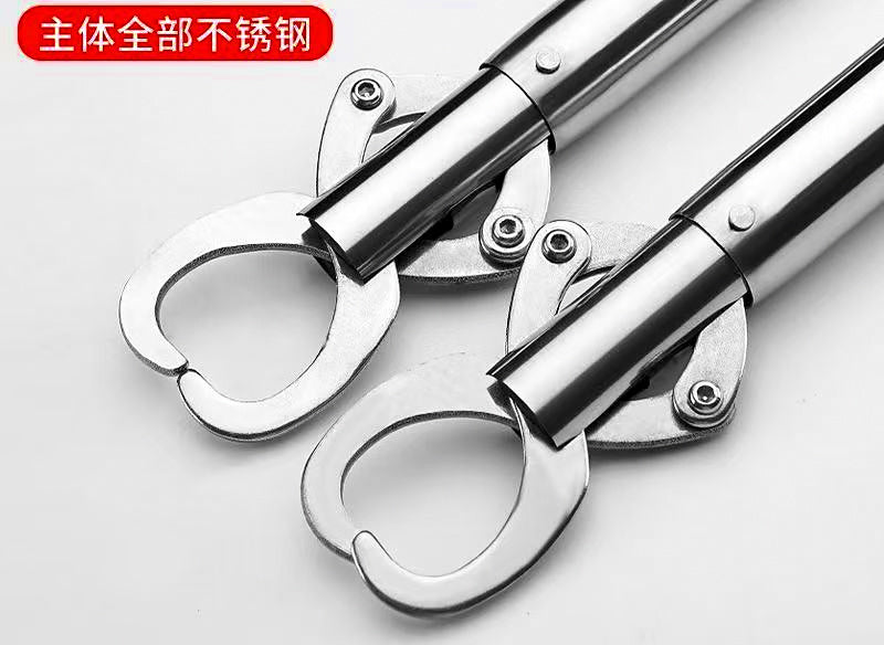 Stainless Steel Fish Gripper, 45 cm and 80 cm Lengths – product photo