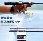 UL Fast Action Micro Lure Rod, 2-Pc Carbon, 1.5–1.8 m (4.9–5.9 ft) – product photo