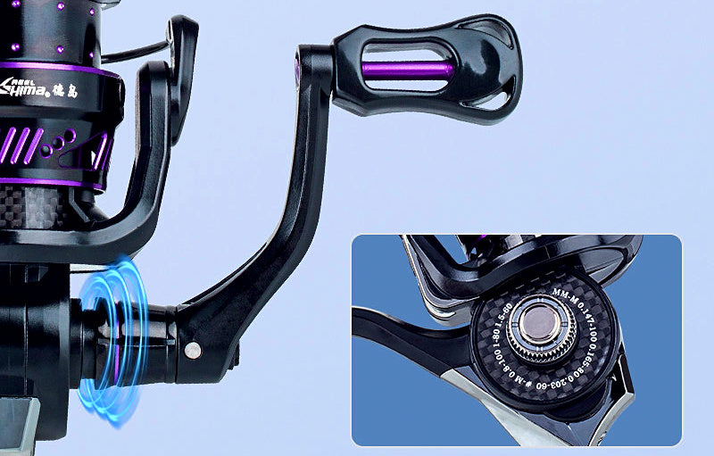 Ultralight Spinning Reel, Front Drag, 5.2:1, Sizes 1500/2000 – product photo