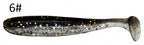 Two-Tone T-Tail Soft Bait, 5.5 cm (2.2 in), 10 Pack – product photo
