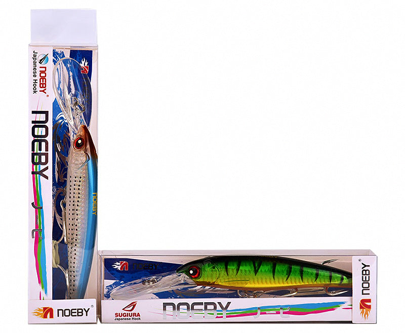 Through-Wire Minnow Trolling Lure, 120–160 mm, 32–73 g (1.1–2.6 oz) – product photo