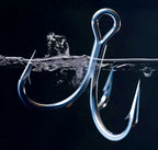 Saltwater Treble Hooks, Anti-Rust Alloy Steel, 10–50 Pack – product photo