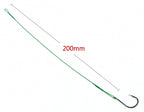 Iseni Hooks, 200 mm (7.9 in) Wire Leader, Size 15, 10 Packs – product photo