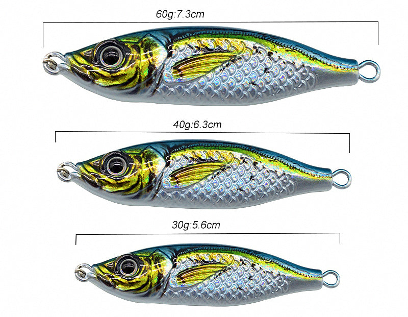 Glow Slow Pitch Jig, 30–80 g (1.1–2.8 oz) – product photo