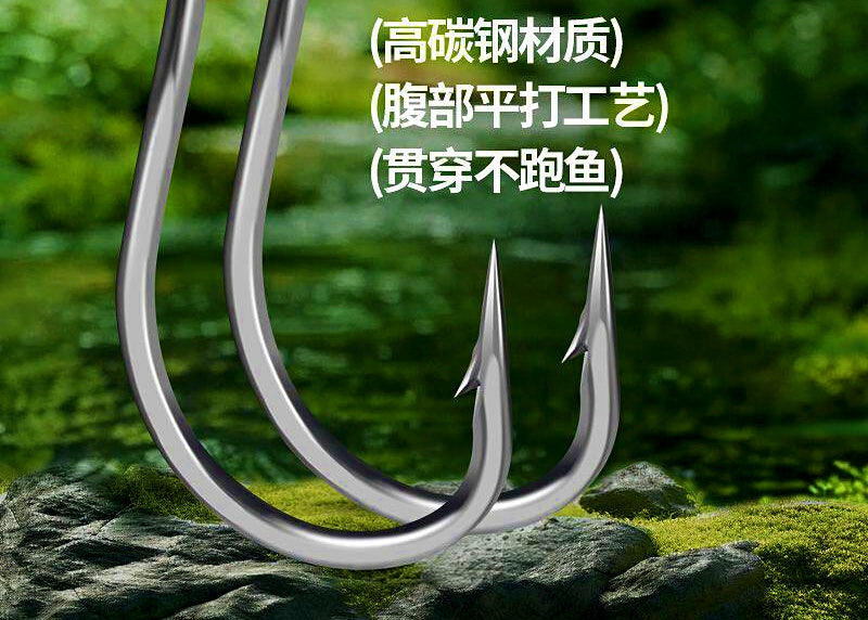 Pre-Tied Shrimp Skin Hook Rig, Crazy Charlie & Glow Shrimp – product photo