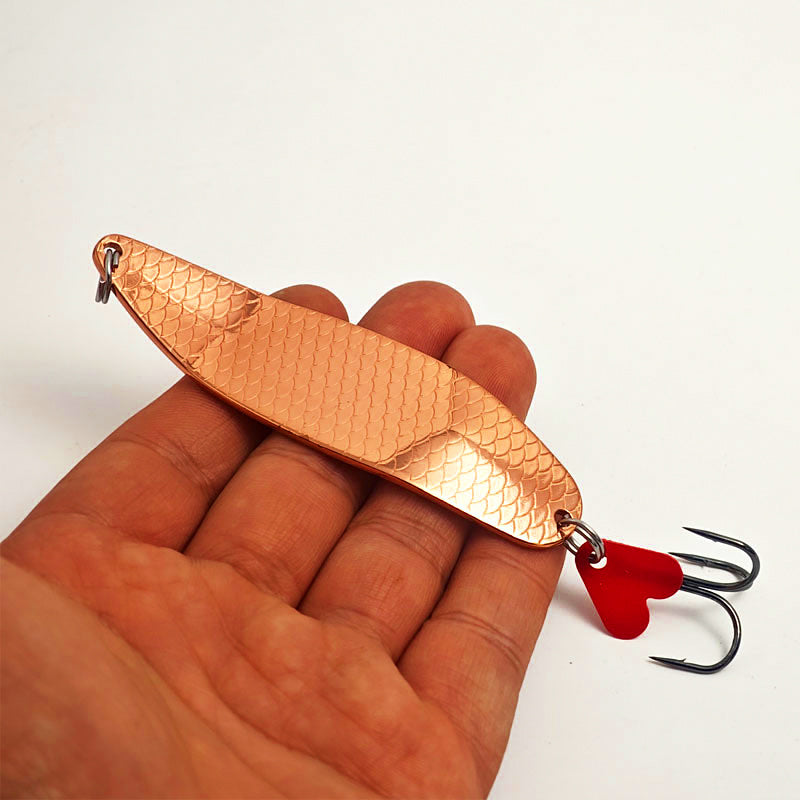 Long Cast Casting Spoon Lure, 30 g (1.1 oz), Copper – product photo