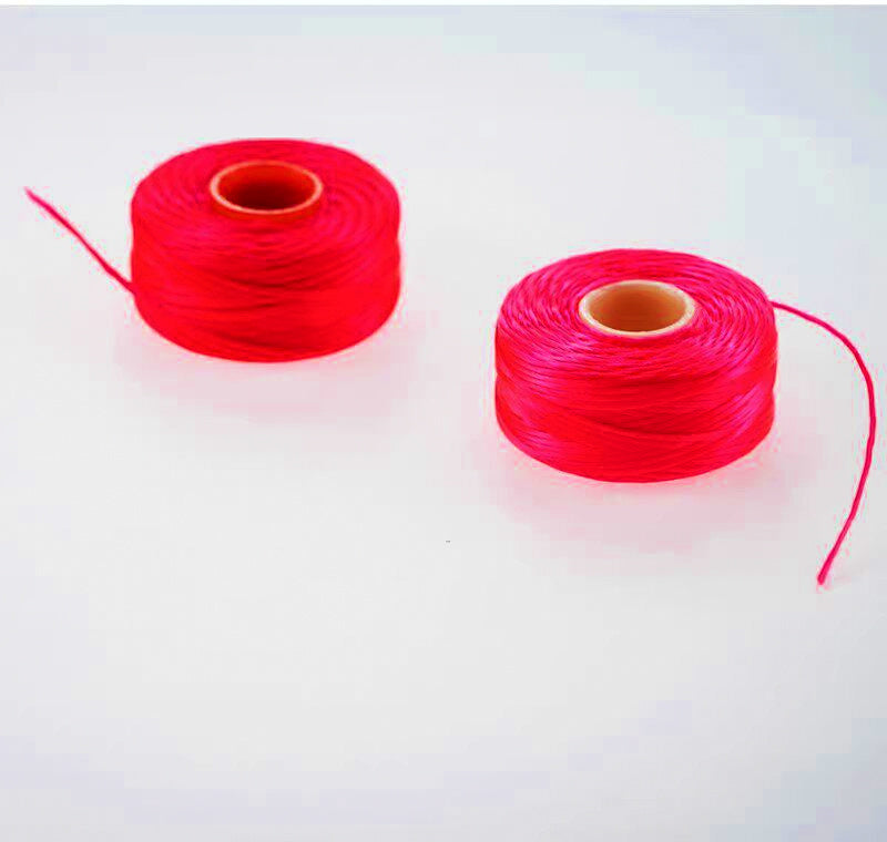 Cotton Line Stop Knots for Floats, Red or Yellow – product photo
