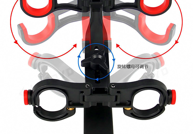 Double Rod Holder for Boat Fishing, ABS – product photo