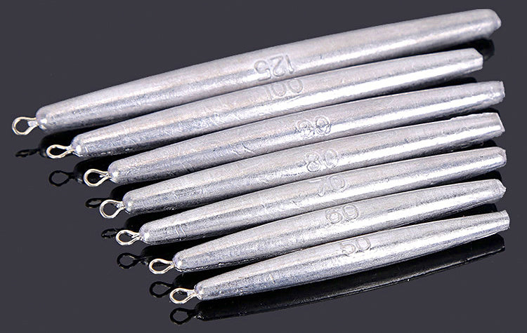 Cylinder Lead Sinker with Eyelet, 1.1–7.1 oz (30–200 g) – product photo