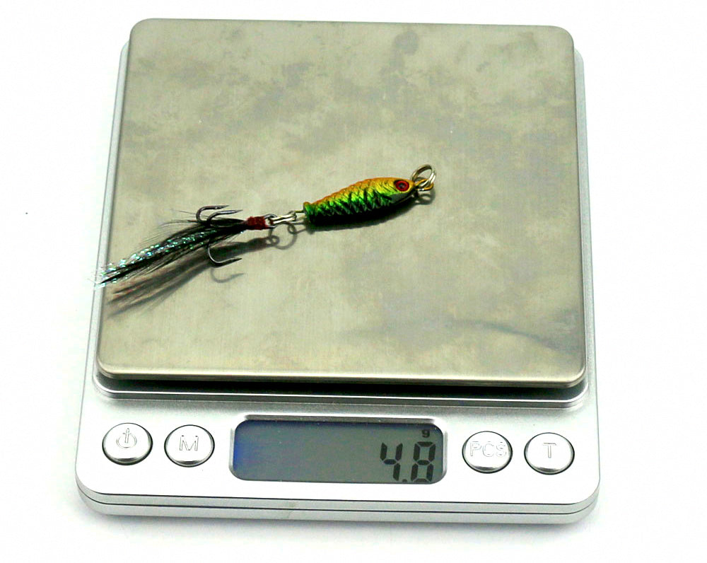 Mini Metal Jig Spoon, 2.5 cm / 4 g (1 in / 0.14 oz) – product photo