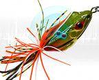 Weedless Frog Lure with Spinner Blade, 4.5 cm, 10.3 g (0.36 oz) – product photo