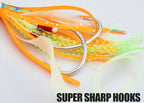 Squid-Style Slow Pitch Jig with Double Hooks – product photo