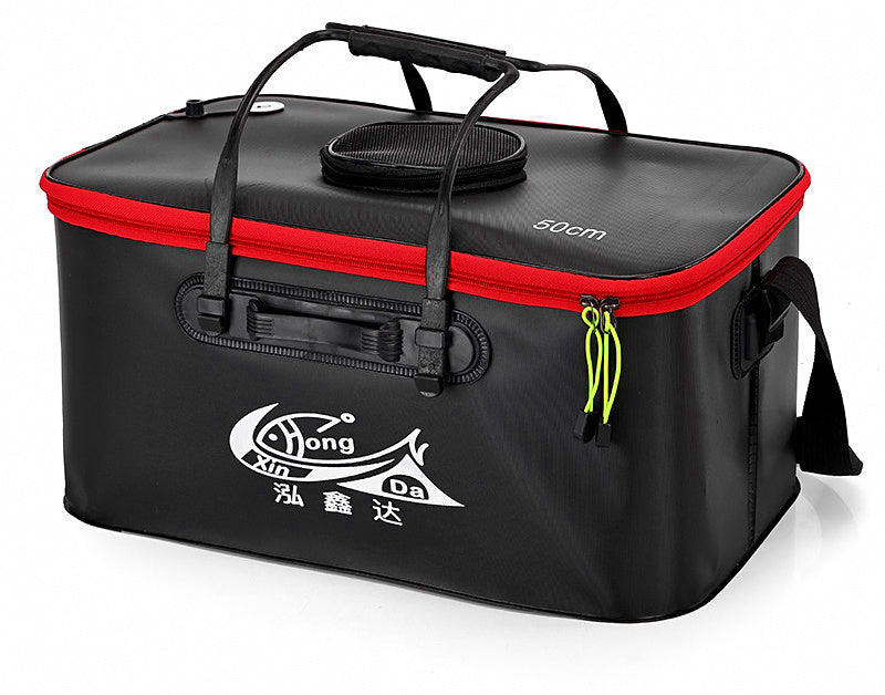 Collapsible EVA Fish Bucket, Live Well Water Bucket, 30–55 cm – product photo
