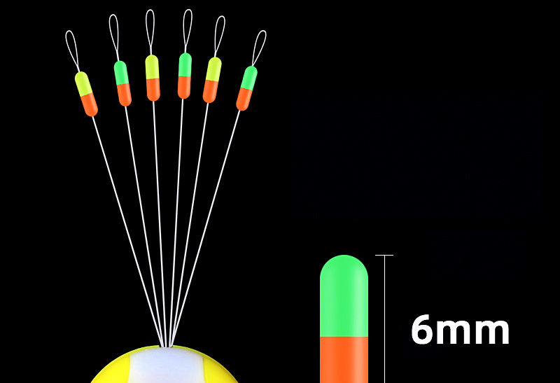 Float Stop Bead Kit, Cotton Knot with Silicone Beads – product photo