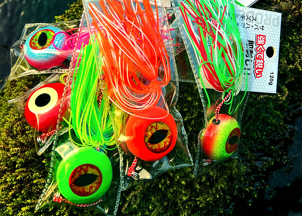 Lead Head Jig with Hook & Streamer, 20–120 g (0.7–4.2 oz) – product photo