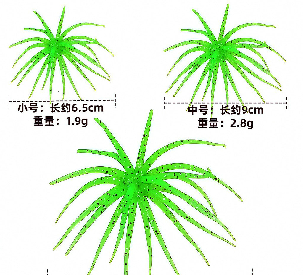 Sea Urchin Soft Lure, 1.9–8.7 g (0.07–0.31 oz) – product photo