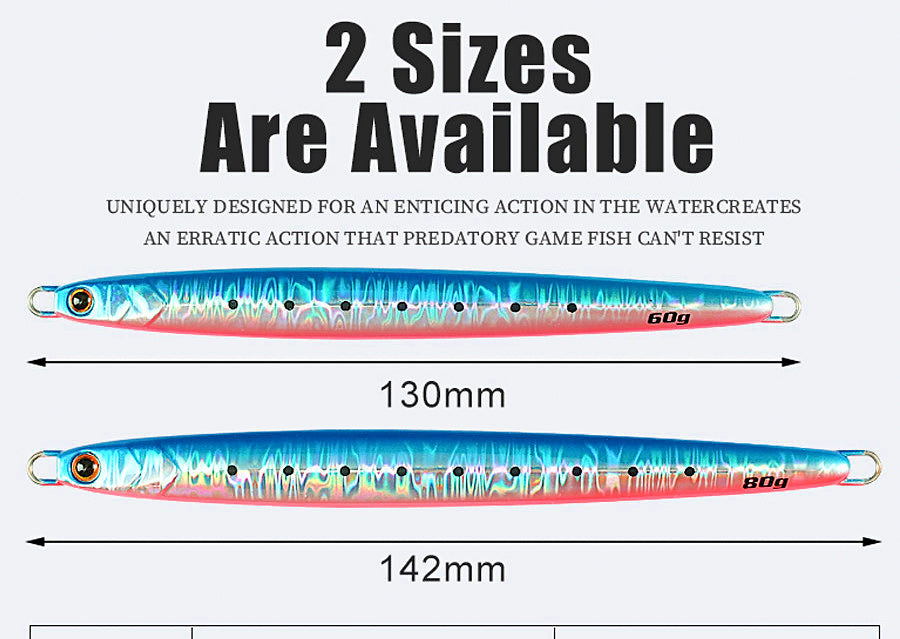 Fast Retrieve Knife Jig, 40–80 g (1.4–2.8 oz) – product photo