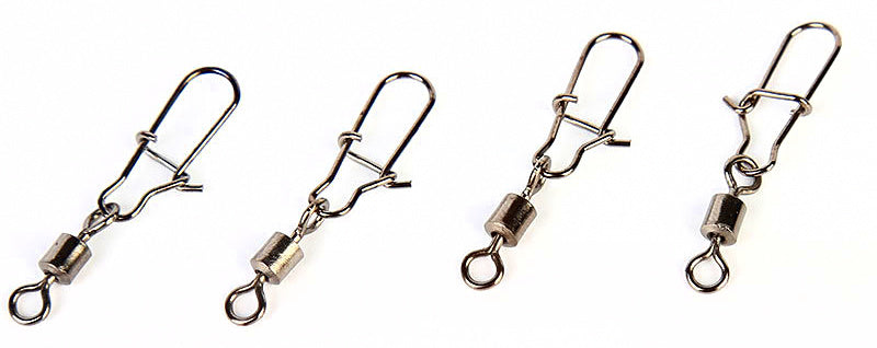 Stainless Steel Fast Snap Connector, Black, Sizes 2/0–12 – product photo