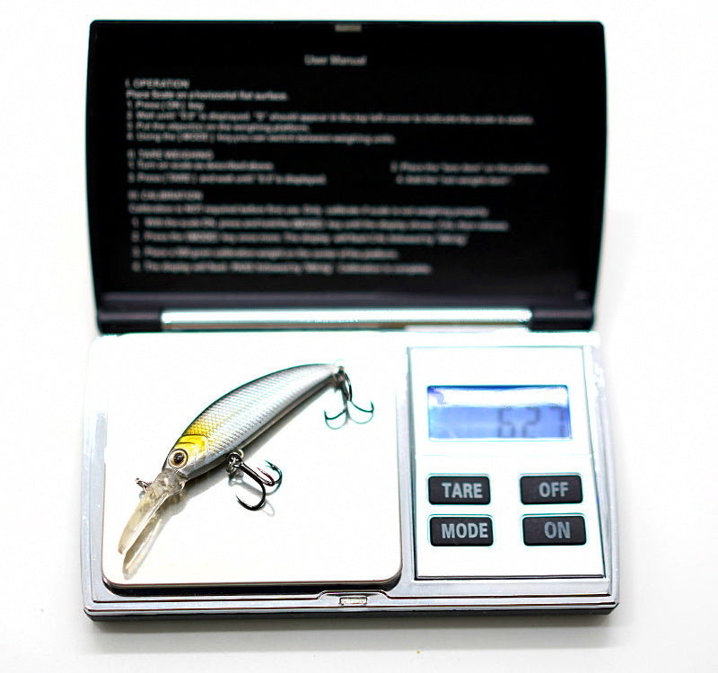 Long Lip Sinking Minnow Hard Bait, 7–8.3 cm (2.8–3.3 in) – product photo