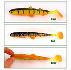 Three-Section Jointed Swimbait, 15 cm (5.9 in) 25 g (0.9 oz)