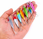Casting Metal Jig with Treble Hook, 7–20 g (0.25–0.7 oz) – product photo