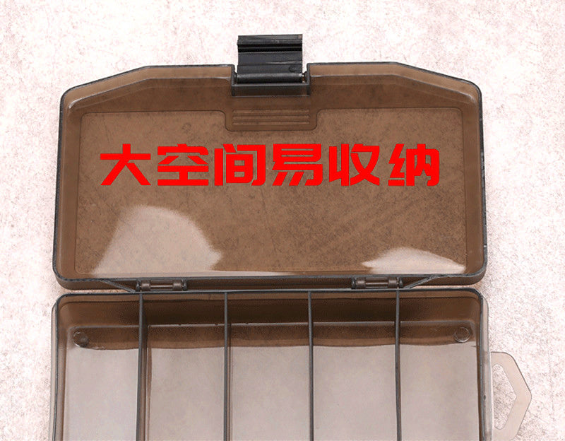 5-Compartment Tackle Box for Lures and Terminal Tackle, PVC – product photo