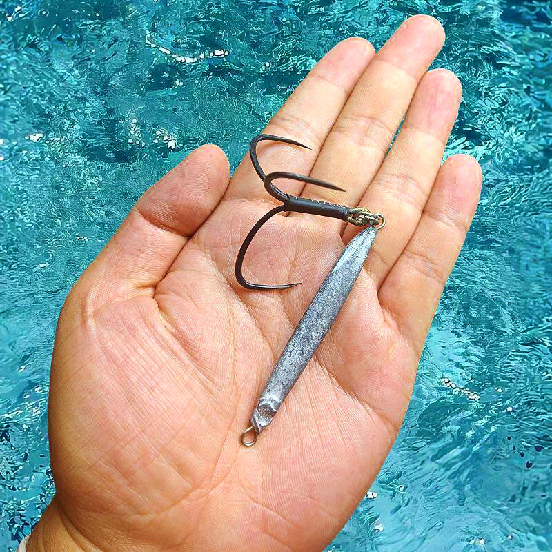 Long Metal Casting Jig 5-Pack, 10–50 g (0.35–1.76 oz) – product photo