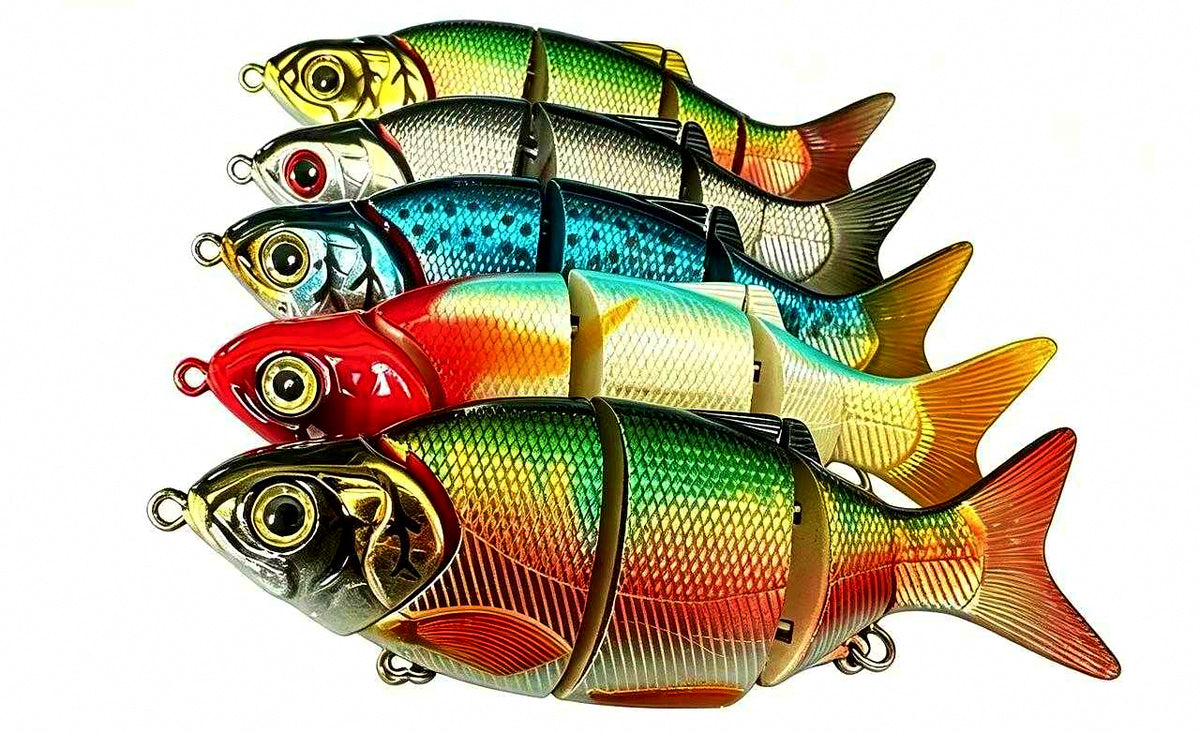 Jointed Swimbait Hard Bait, 14 cm 23 g (5.5 in / 0.8 oz) – product photo