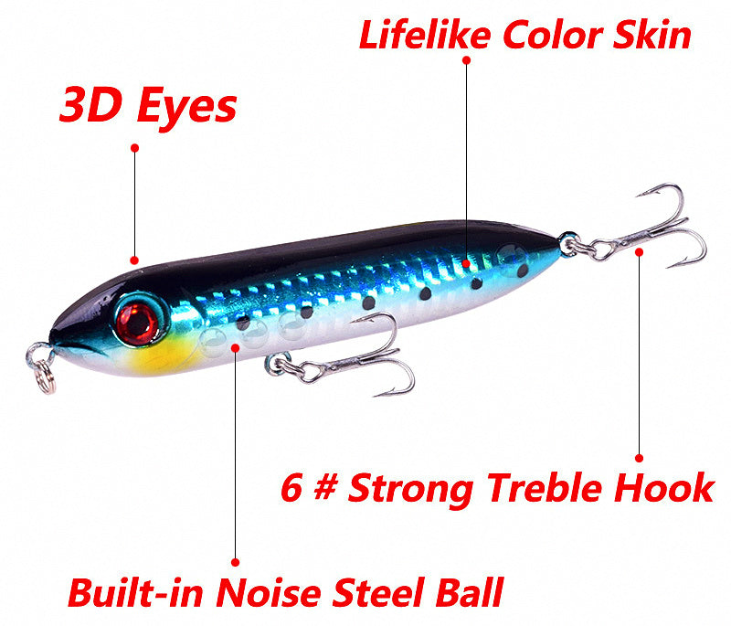 Floating Pencil Topwater Lure, 9 cm 12 g (0.42 oz) – product photo