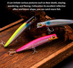 Floating Lipless Minnow Lure, 12 cm (4.7 in), 21.7 g (0.77 oz) – product photo