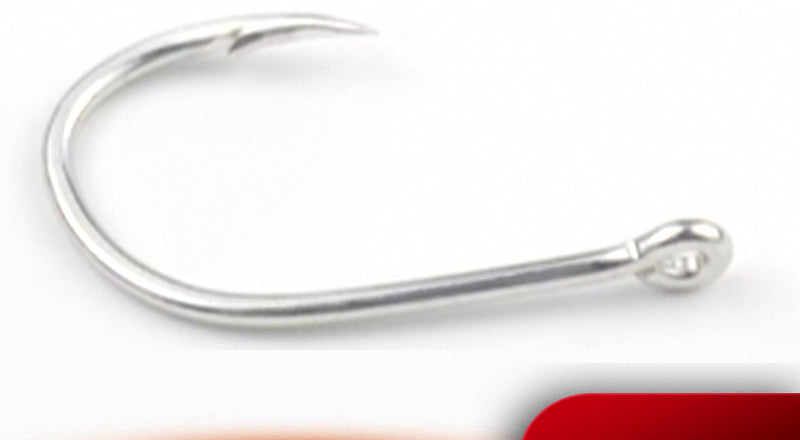 3X Strong Iseni Hooks, Eyed Barbed Saltwater Hook, Bulk Pack – product photo