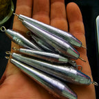 Double-Ring Long Lead Sinkers, 0.7–3.5 oz (20–100 g) – product photo