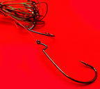Offset Worm Hooks, Barbed, Sizes 12 to 5/0 – product photo
