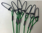 Steel Wire Bite Leader with Snap, 20/30/50 cm (7.9/11.8/19.7 in) – product photo